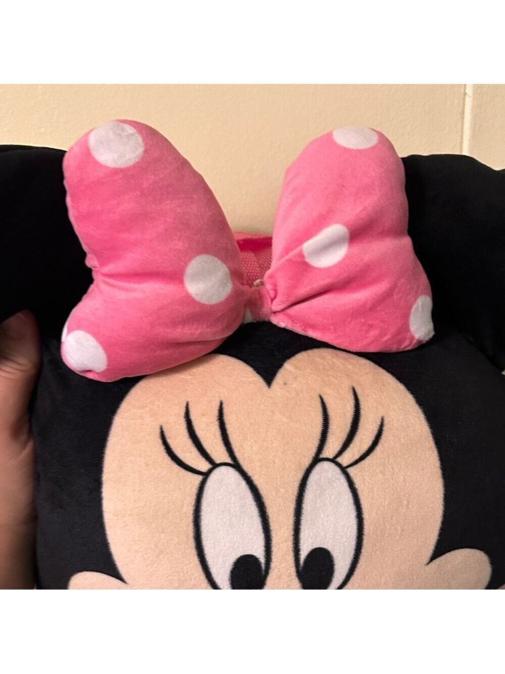 Disney Minnie Mouse Pink and Black Kids Backpack - Picture 10 of 10
